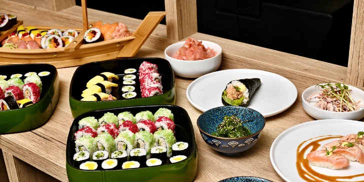 All you can eat sushi a japonská polévka v novém baru na Bohdalci