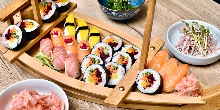 All you can eat sushi a japonská polévka v novém baru na Bohdalci