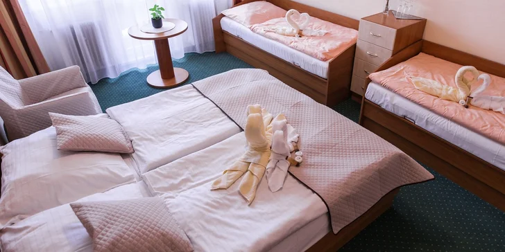 Pohoda u Žďáru nad Sázavou pro pár i rodinu: wellness, snídaně i láhev vína
