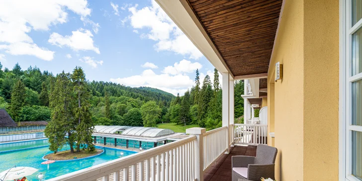 Vyšné Ružbachy: 4* pobyt s polopenzí, neomezeným wellness i termálním bazénem