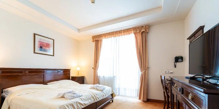 Vyšné Ružbachy: 4* pobyt s polopenzí, neomezeným wellness i termálním bazénem