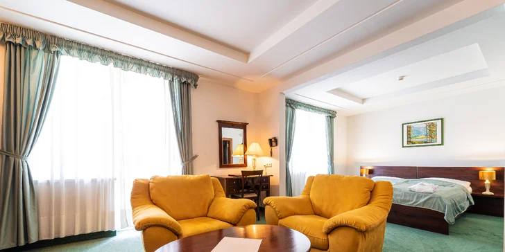 Vyšné Ružbachy: 4* pobyt s polopenzí, neomezeným wellness i termálním bazénem