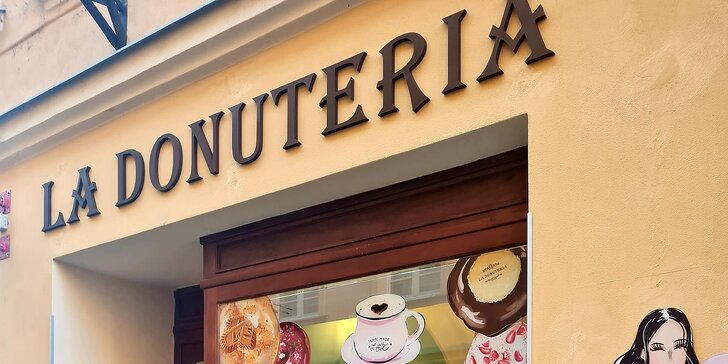 1 nebo 2 donuty a káva v centru Olomouce, v nabídce i veganské kousky