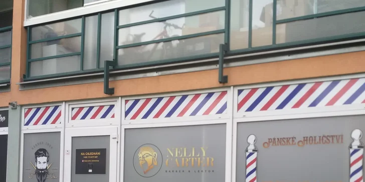 Nelly Carter Barber Shop: pánský i dětský střih, úprava vousů strojkem či břitvou