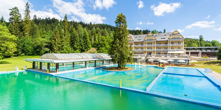 Vyšné Ružbachy: 4* pobyt s polopenzí, neomezeným wellness i termálním bazénem