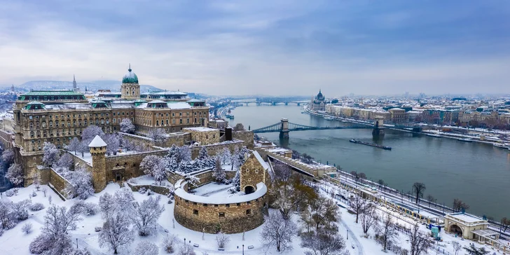 Budapešť: 4* hotel s výhledem na parlament, snídaně a sauna v ceně, pobyt pro 2 děti zdarma