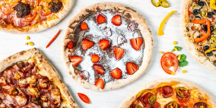 Americká pizza k odnosu s sebou dle výběru pro 1–2 osoby