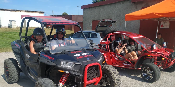 Půjčení buggy až na 6 hodin u Lipna + 1 spolujezdec zdarma