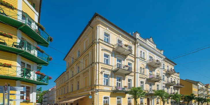 Pobyt ve Františkových Lázních: bazén a sauna, procedury či masáž a polopenze