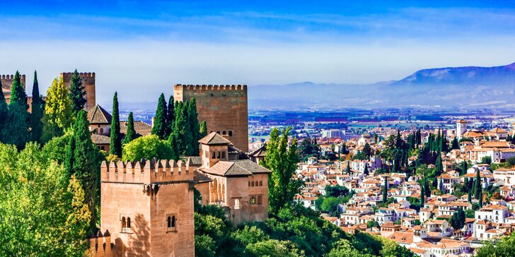 Krásy Andalusie: poznávací zájezd s výlety do Granady, Mijas, Rondy a Málagy, letenka a 3 noci se snídaní