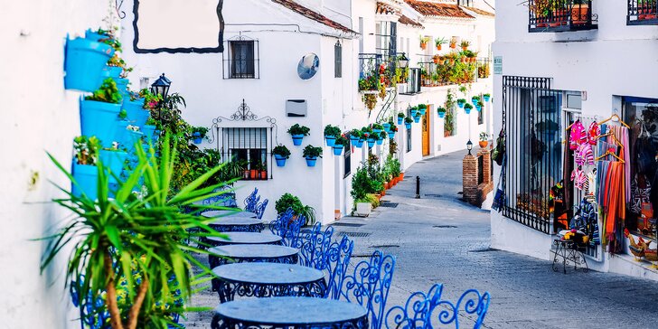Krásy Andalusie: poznávací zájezd s výlety do Granady, Mijas, Málagy i Sevilly, 3–5 nocí se snídaní