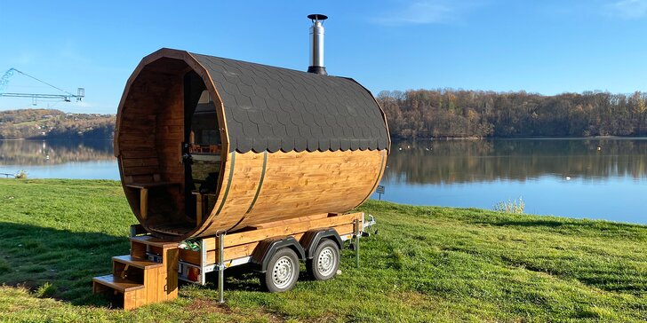 Mobilní sauna na vaši zahradu i k chalupě u jezera: pronájem sauny na jeden den i na celý víkend