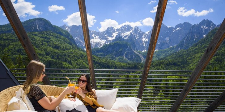 4* hotel u Triglavu: Slovinsko s polopenzí a neomezeným relaxem ve třech bazénech