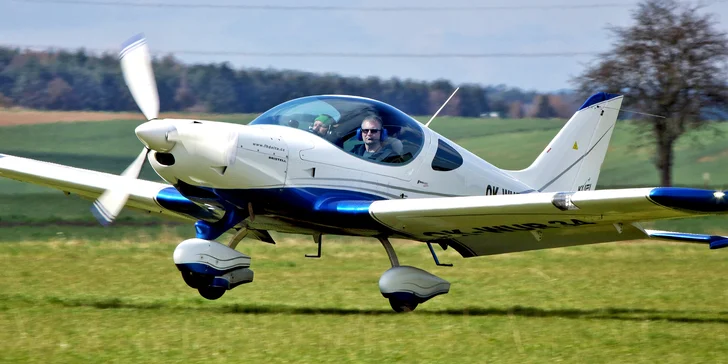 Pilotem na zkoušku: 30 min. letu v letadle Bristell nebo Tecnam pro 1 osobu