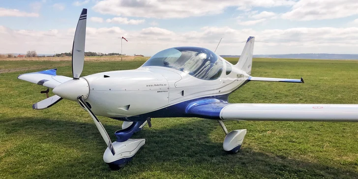 Pilotem na zkoušku: 30 min. letu v letadle Bristell nebo Tecnam pro 1 osobu