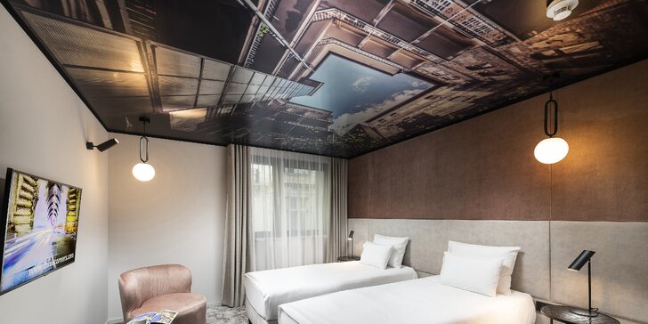 Luxus a komfort v samém srdci Budapešti: moderní hotel, bohaté snídaně a neomezený vstup do sauny