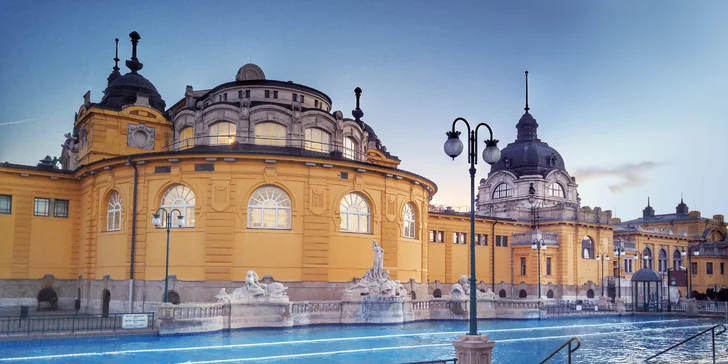 Pobyt v moderním hotelu v centru Budapešti se snídaní a neomezeným využíváním saun