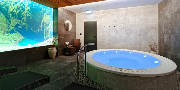 Privátní wellness v srdci Moravského krasu: vířivka, sauny i relaxační místnost