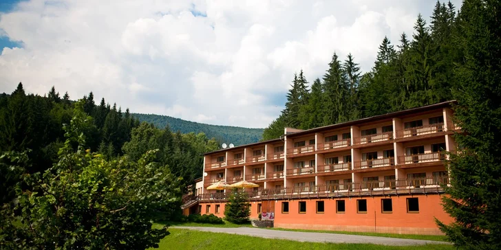 Relax pod hřebeny slovenských Javorníků: polopenze i bazén