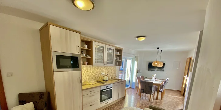 Apartmány v Třeboni pro 4 až 7 osob: u rybníka Svět a lázní Aurora