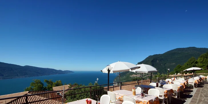Dovolená u Lago di Garda: hotel v Tignale, polopenze, wellness a degustace vín ve vinařství