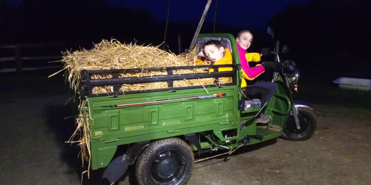 Farmářem na zkoušku: den na statku, jízda na koni, práce se zvířaty