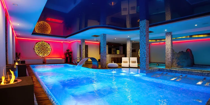 Pobyt s jídlem i neomezeným wellness v lázeňském městečku v polských Karpatech