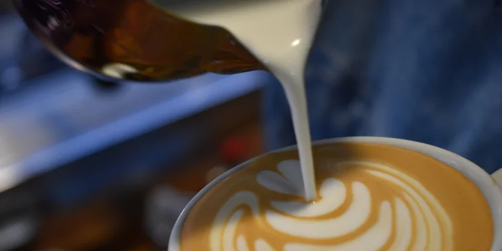 Kurz domácí přípravy kávy či latte art pro 1 nebo 2 osoby v Café Alegre