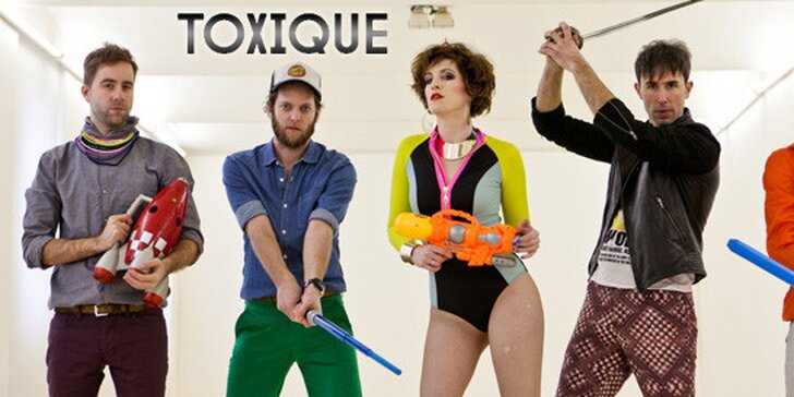Vstupenky na koncert kapely Toxique!