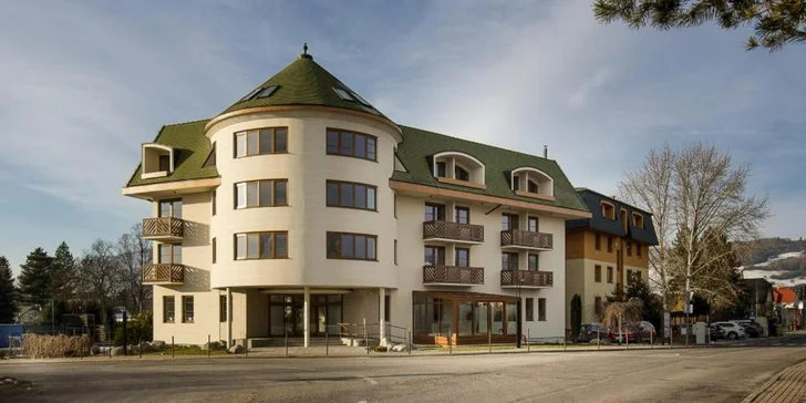 Komfortní apartmány pro 2-4 osoby v blízkosti Thermal parku Bešeňová