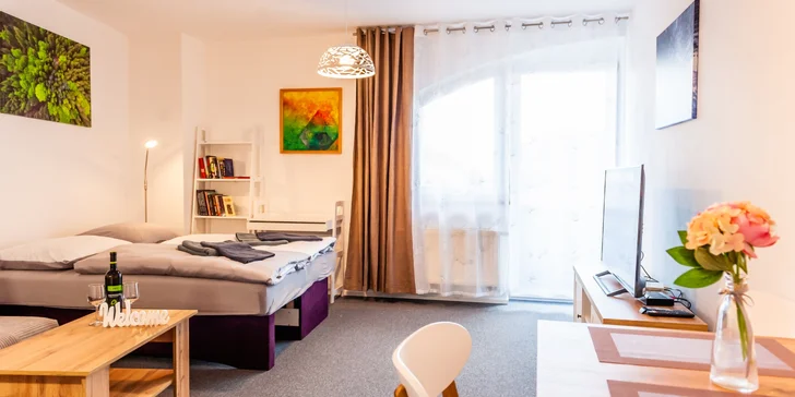 Komfortní apartmány pro 2-4 osoby v blízkosti Thermal parku Bešeňová