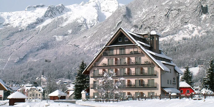 Dovolená ve slovinském Bovci v údolí Soči: 4* hotel, snídaně či polopenze, ideální pro sporty a výlety