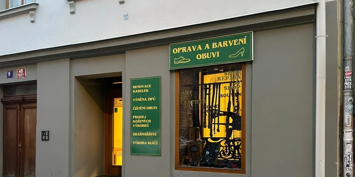 Voucher do brašnářství: opravy a výroba koženého zboží včetně obuvi