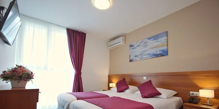 Hotel Komodor*** v Dubrovníku: polopenze, bazén a lokalita hned u pláže