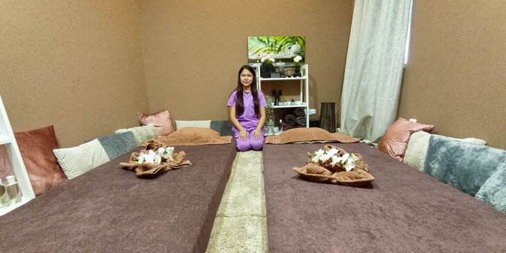 Relaxace z rukou Filipínek: 30–60min. masáž vybrané partie, aroma či Bali masáž i párová