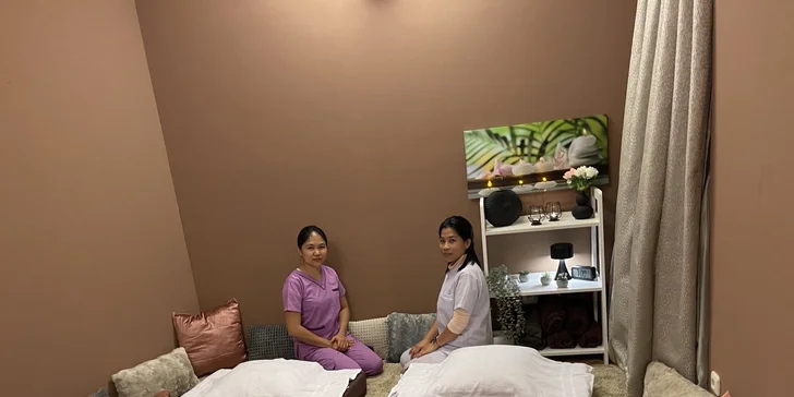 Relaxace z rukou Filipínek: 30–60min. masáž vybrané partie, aroma či Bali masáž i párová