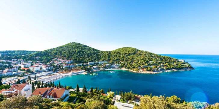 Hotel Komodor*** v Dubrovníku: polopenze, bazén a lokalita hned u pláže
