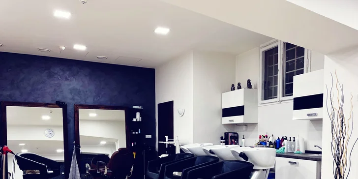Barber střih a úprava vousů vč. masáže hlavy v salonu kousek od Václaváku