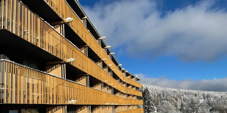 Polské Krkonoše: moderní eco friendly hotel, polopenze a neomezený wellness s výhledem