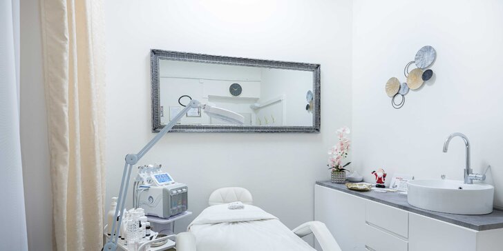 Kosmetické ošetření dle výběru: radiofrekvence, hloubkové čištění, mezoterapie i karboxyterapie