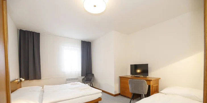 Pobyt v Krkonoších s polopenzí, hodinou v bazénu i slevou do wellness a na skipas
