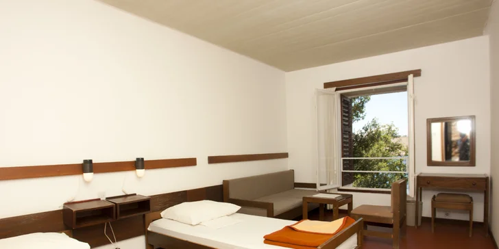 Pohoda kousek od Rijeky: hotel přímo u moře a bufetová polopenze