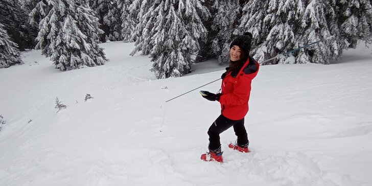 Skupinový i individuální skialpový kurz v Jeseníkách a Orličkách pro 1 i 2 začátečníky a mírně pokročilé