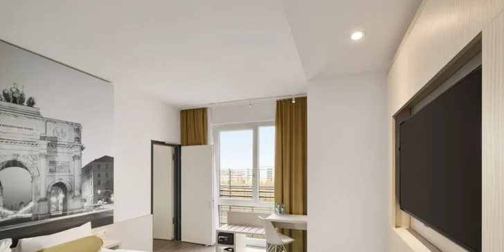 Pobyt v německém Mnichově: moderní městský hotel se snídaní v blízkosti MHD, v ceně vstup do zoo