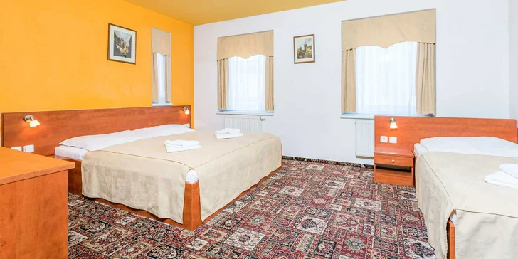 Hotel v srdci Prahy: pobyt se snídaní, ubytování jen 10 minut pěšky od Václavského náměstí