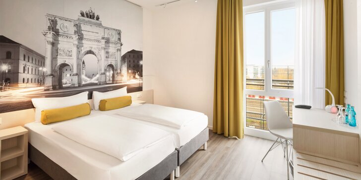 Pobyt v německém Mnichově: moderní městský hotel se snídaní v blízkosti MHD, v ceně vstup do zoo