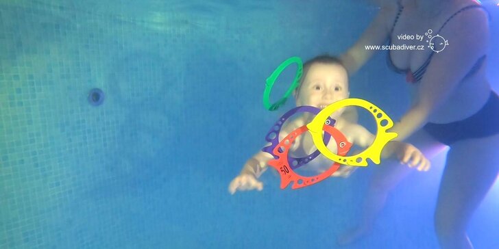 Kurz plavání pro kojence a batolata: leden–březen, 10 lekcí