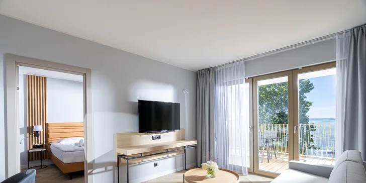 Pobyt se snídaní a neomezeným wellness u Baltu: luxusní hotel pár metrů od moře