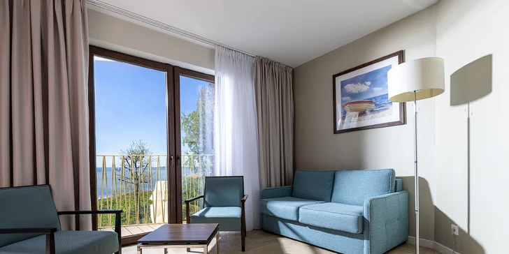 Pobyt se snídaní a neomezeným wellness u Baltu: luxusní hotel pár metrů od moře