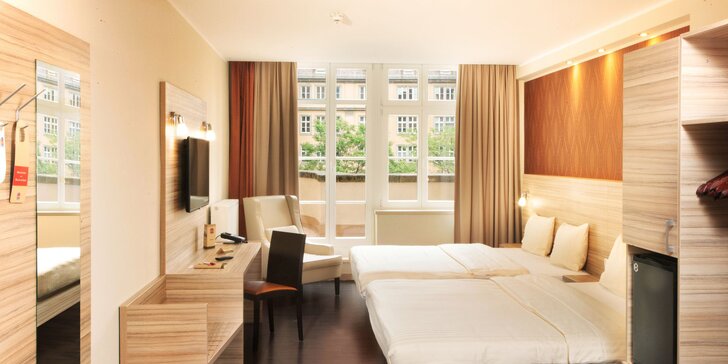3* hotel v centru Drážďan, kousek za památkami i na nákupy: pobyt bez stravy či se snídaní